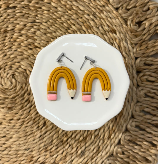 Rainbow Pencil Dangles