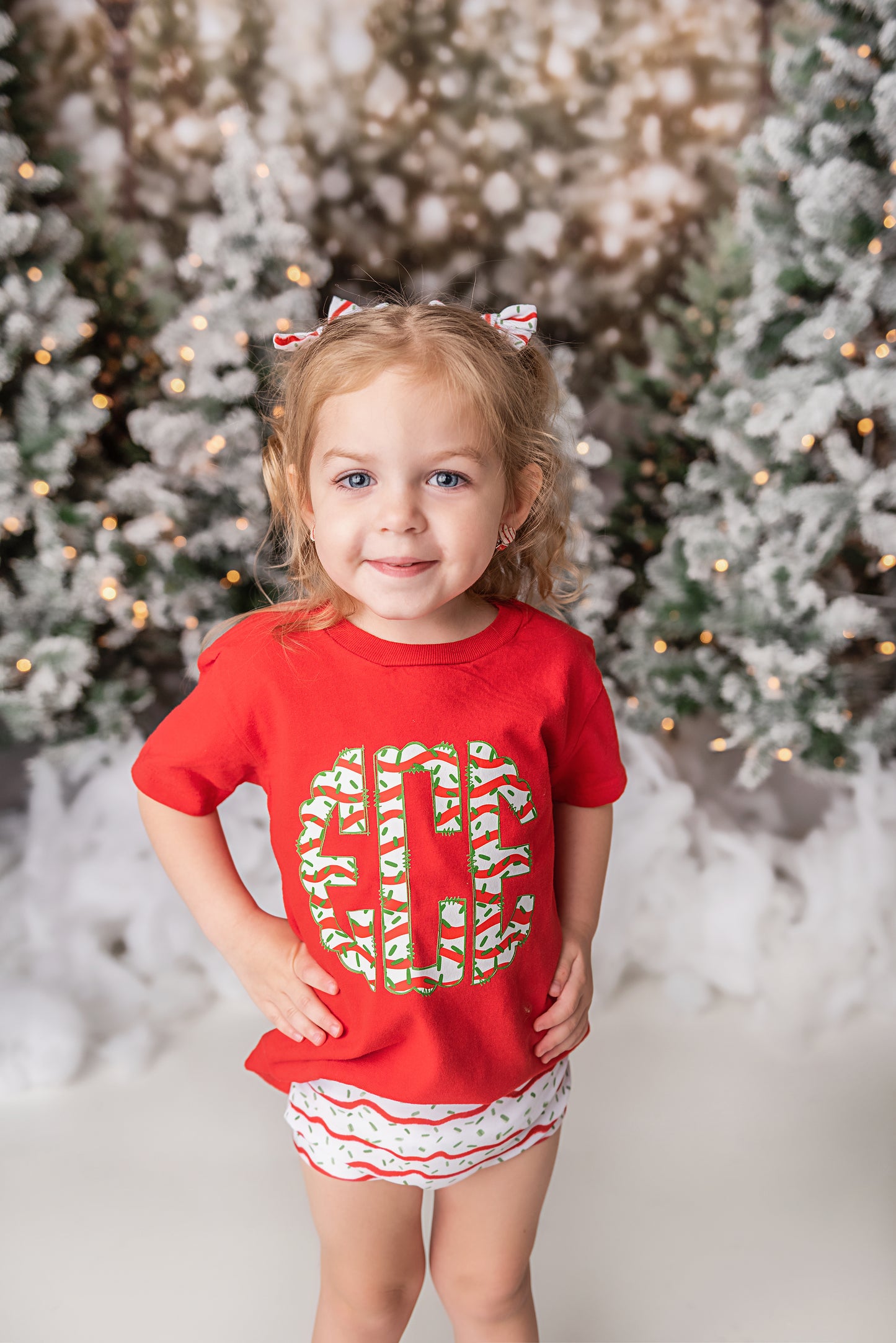 Christmas Cake Monogram