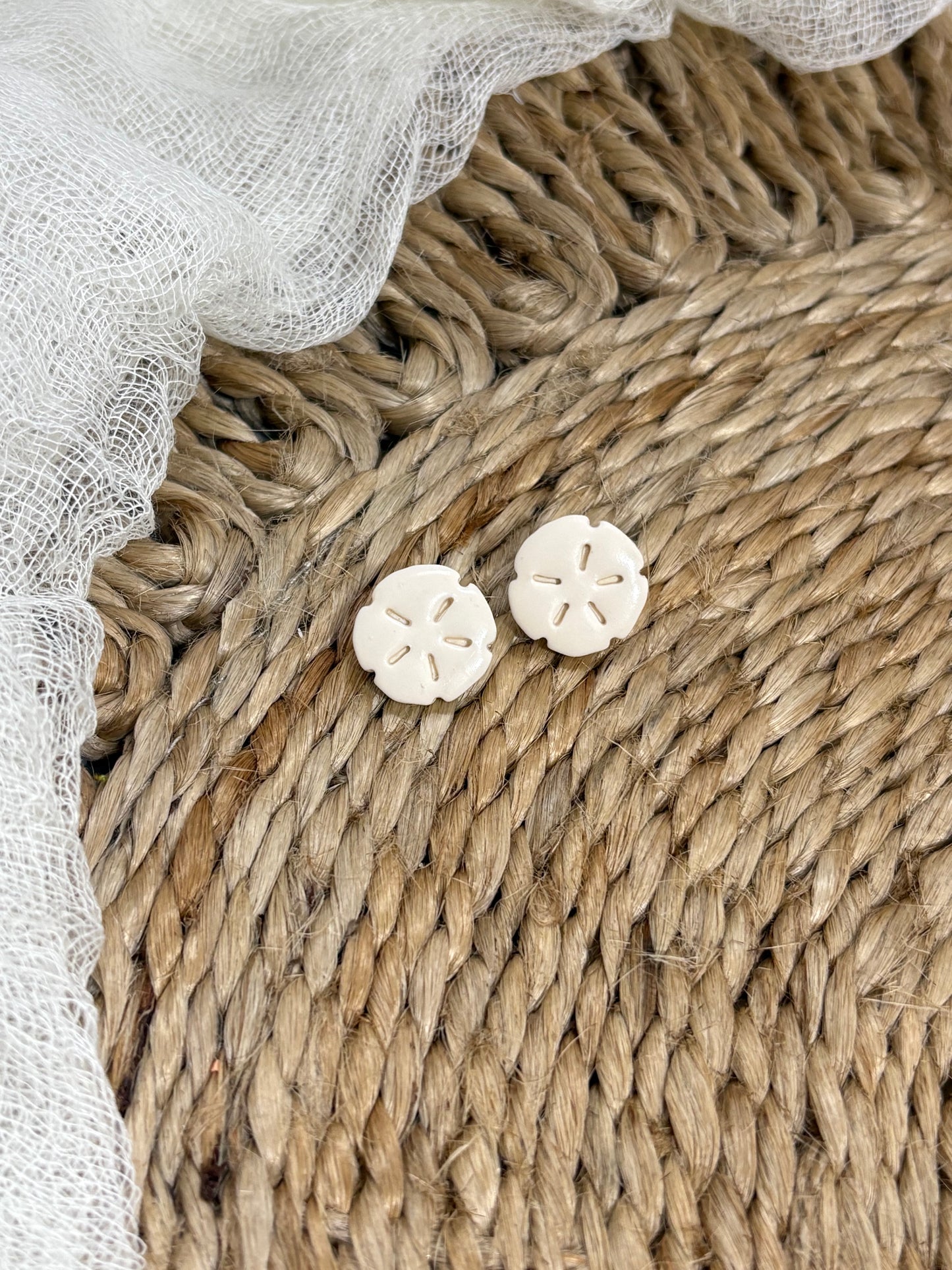 Sand Dollar Studs