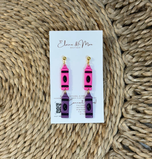 Primary Pop Earrings
