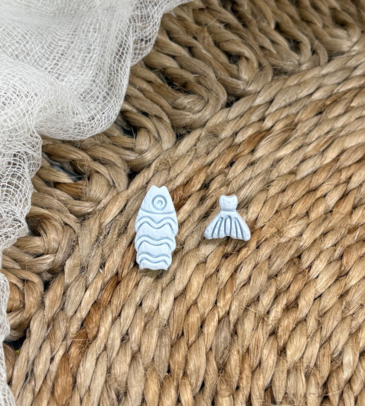 Blue Fish 2 Piece Set