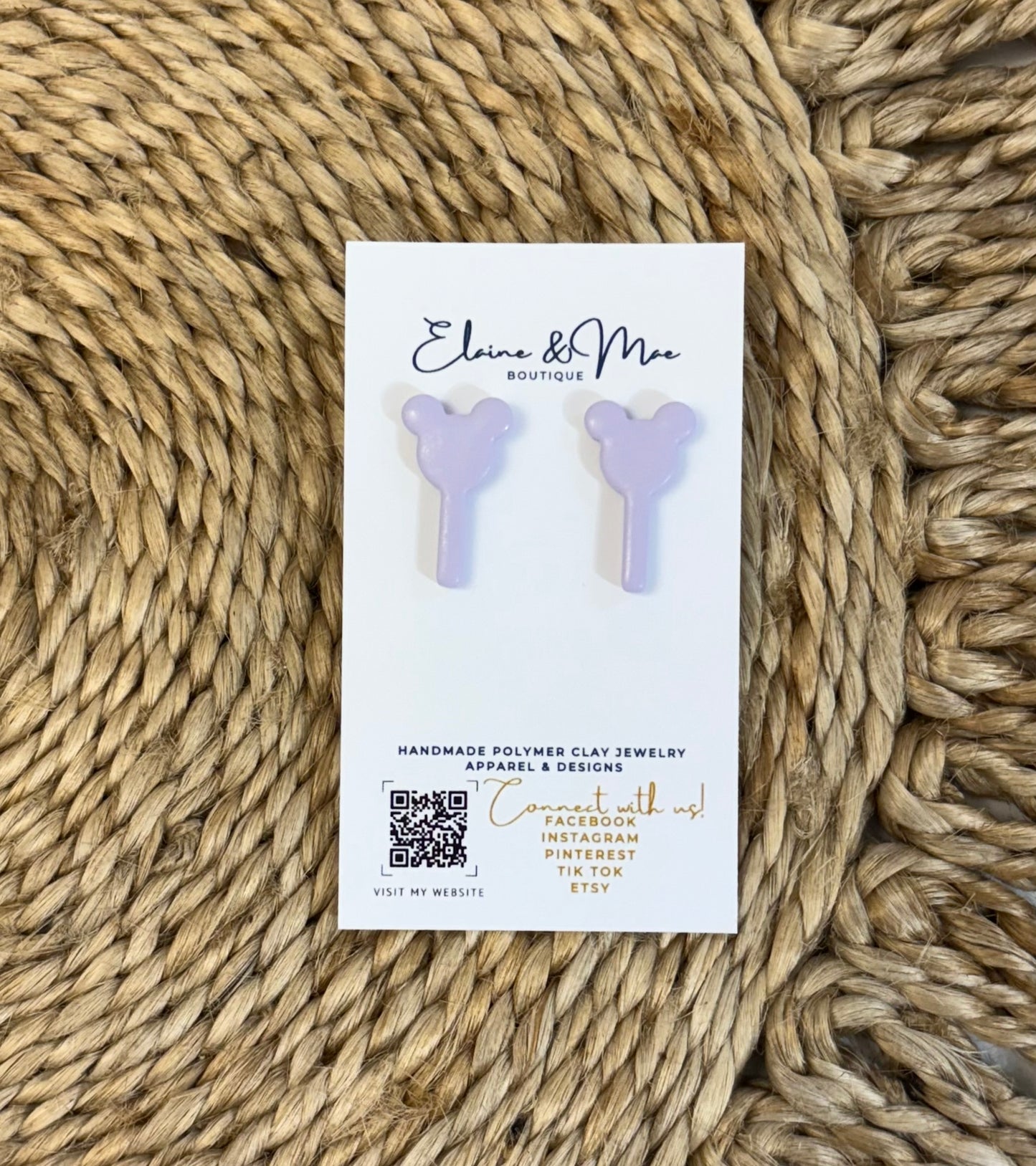 Enchanted Lollipop Studs