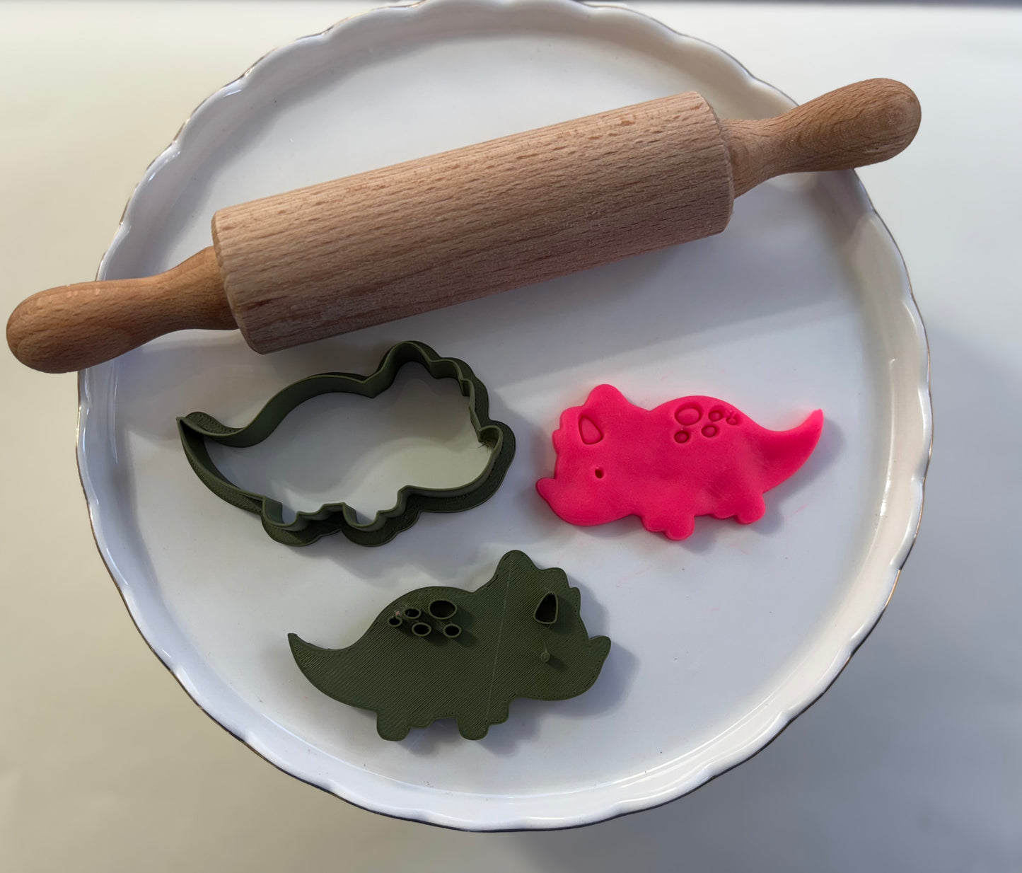Dinosaur Play-doh Cutters