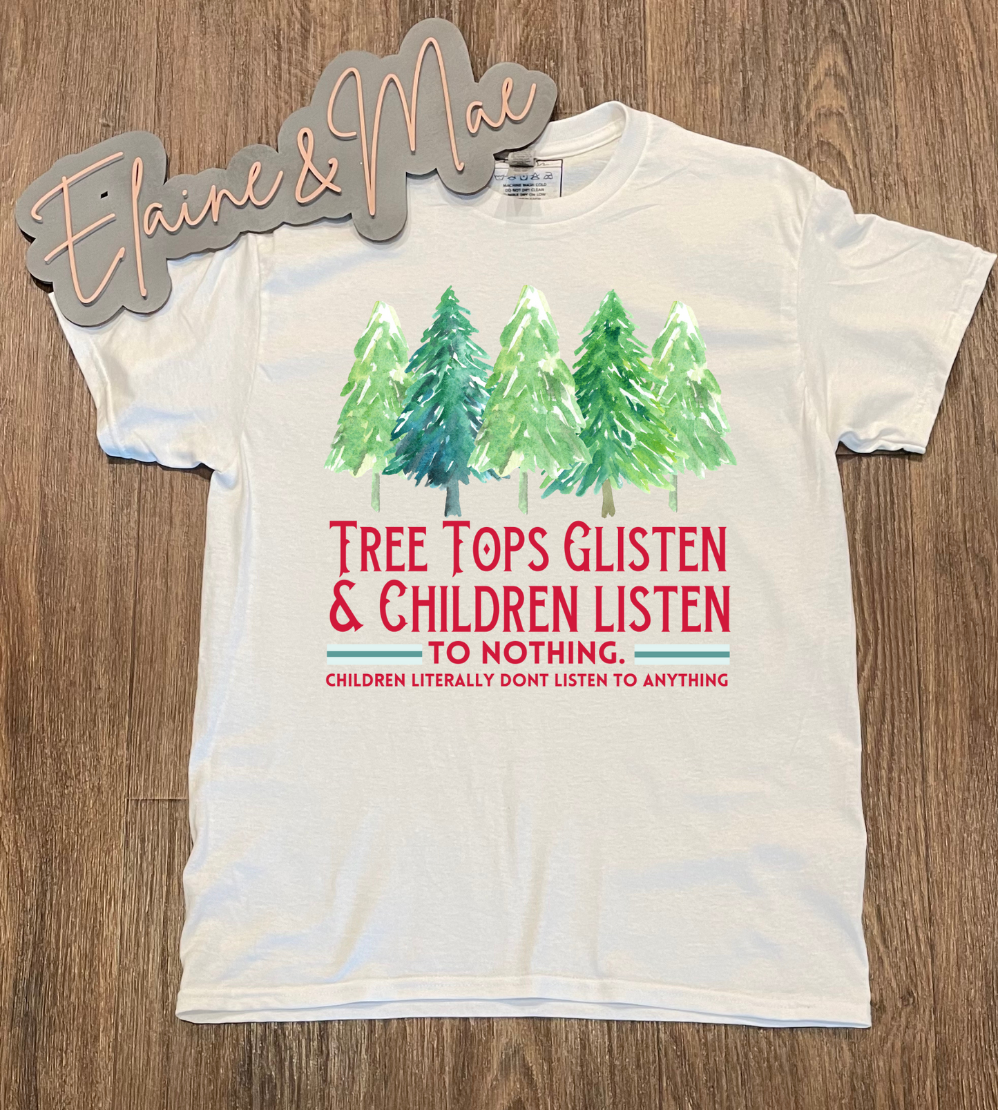 Tree Tops Glisten & Children Listen
